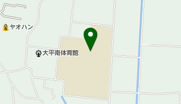 栃木市立大平南中学校の地図画像