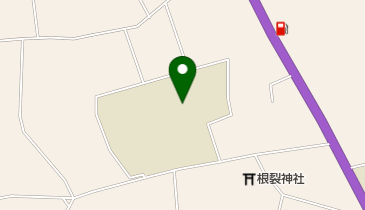 鹿沼市立北犬飼中学校の地図画像