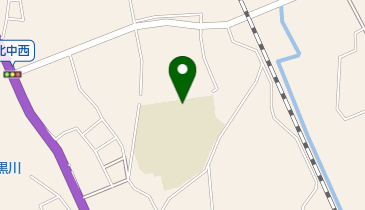 鹿沼市立北中学校の地図画像