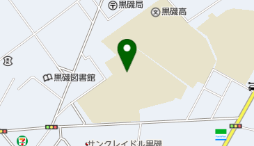 那須塩原市立黒磯中学校の地図画像