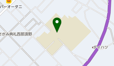 那須塩原市立三島中学校の地図画像