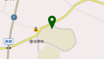 益子町立田野中学校の地図画像