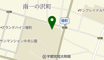 私立文星芸術大学附属中学校の地図画像
