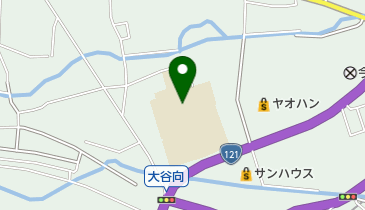 日光市立今市第二小学校の地図画像
