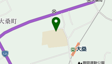 日光市立大桑小学校の地図画像