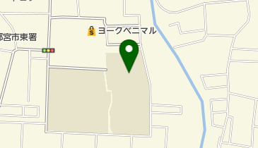 宇都宮市立泉が丘小学校の地図画像