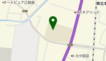 宇都宮市立横川西小学校の地図画像