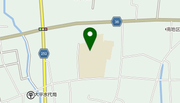 栃木市立大平南小学校の地図画像