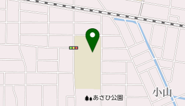 小山市立旭小学校の地図画像