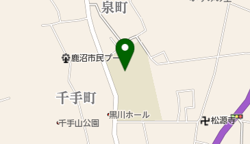 鹿沼市立北小学校の地図画像