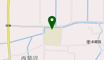 上三川町立本郷小学校の地図画像