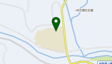 那須塩原市立塩原小中学校の地図画像