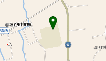 塩谷町立玉生小学校の地図画像