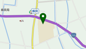 真岡市立大内中央小学校の地図画像