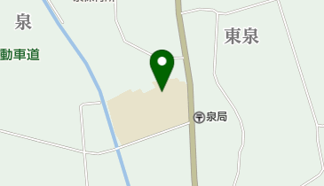矢板市立泉小学校の地図画像