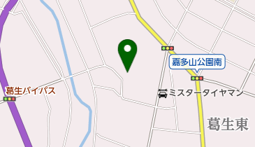 葛生幼稚園の地図画像