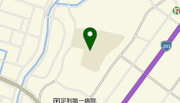 栃木県立足利中央特別支援学校の地図画像