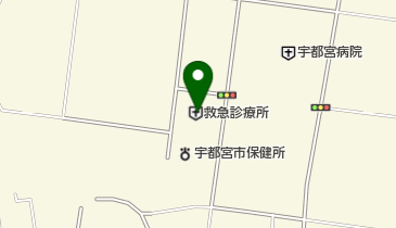 宇都宮歯科衛生士専門学校の地図画像