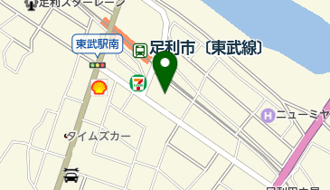 足利デザイン・ビューティ専門学校の地図画像