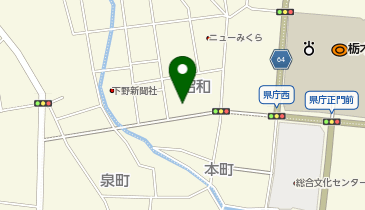 宇都宮クラーク高等専修学校の地図画像