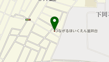 つながるほいくえん釜井台の地図画像