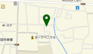 宇都宮市泉が丘保育園の地図画像