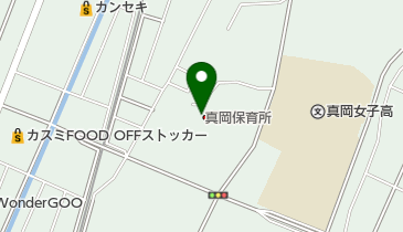 真岡保育所の地図画像