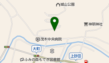 茂木保育園の地図画像