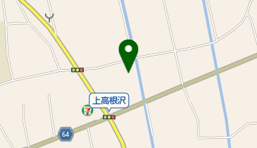 高根沢町のびのび保育園の地図画像