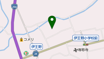 那須町伊王野保育園の地図画像