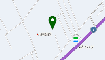 友里かご保育園の地図画像
