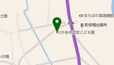 那珂川町立わかあゆ認定こども園の地図画像
