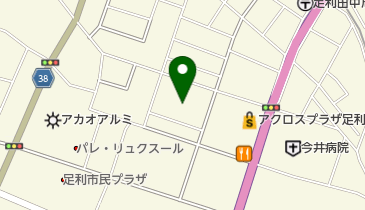 認定こども園足利しらゆり幼稚園の地図画像