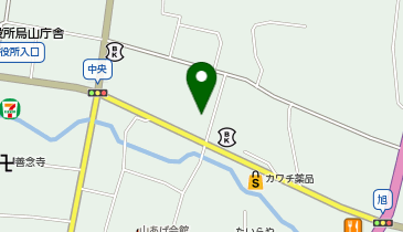 烏山保育園の地図画像