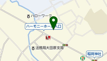進学塾ACADEMY大田原校の地図画像