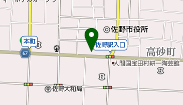 進学塾ACADEMY佐野校の地図画像