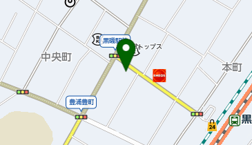 KATEKYO学院黒磯駅前校の地図画像