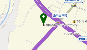 下野新聞ハウジングセンター宇都宮西川田総合住宅展示場フェアリィ・スクエアの地図画像