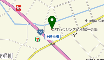 CRTハウジング足利50号会場の地図画像