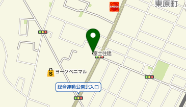 富士住建宇都宮ショールームの地図画像