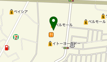 イトーヨーカドー宇都宮店の地図画像