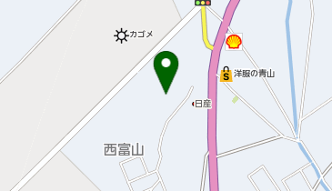 ヨークベニマル西富山店の地図画像