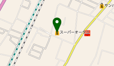 スーパーオータニ自治医大店の地図画像