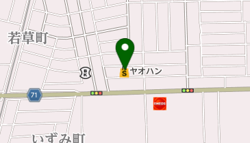 ヤオハンおもちゃのまち店の地図画像