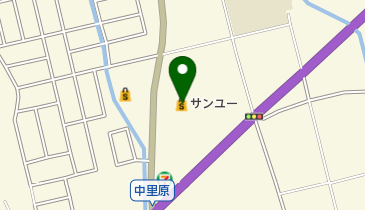 サンユー上河内店の地図画像