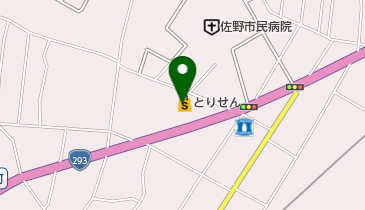 とりせん田沼店の地図画像