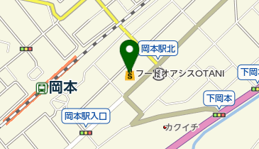 フードオアシスOTANI岡本店の地図画像