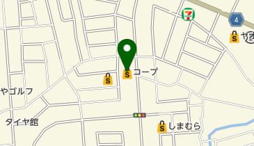 コープ鶴田店の地図画像