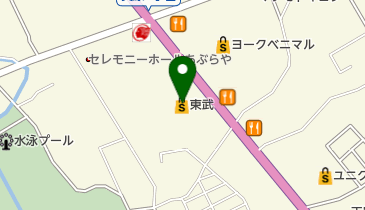 北野エース東武大田原店の地図画像