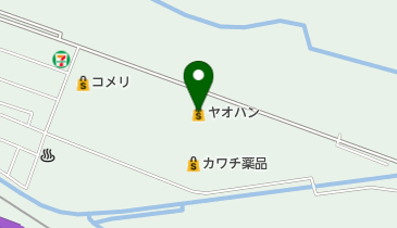 ヤオハン七里店の地図画像